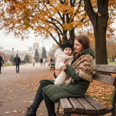 Cagoule pour bébé hiver