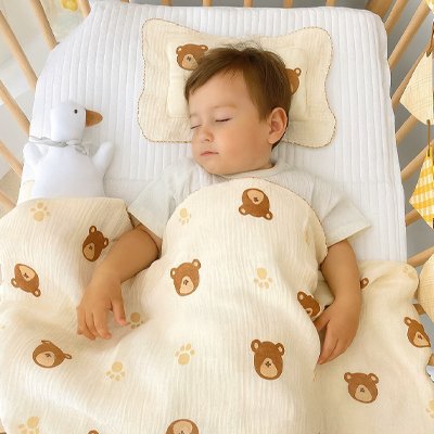 Couverture Bébé en Coton Bio | BabyComfort - 3bvboutique