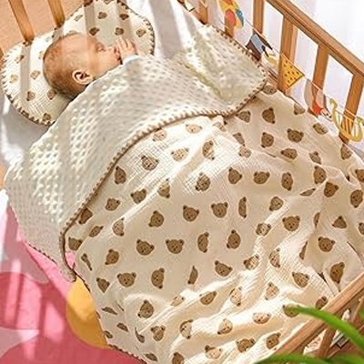 Couverture Bébé en Coton Bio | BabyComfort - 3bvboutique