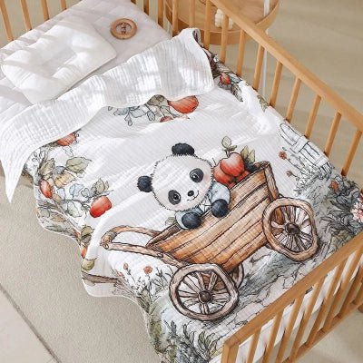 couverture bebe personnalisee - naissance - 3bvboutique