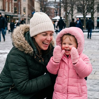 Moufle bébé Gants chauds