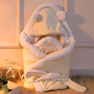 nid d'ange cosy hiver - Couverture d'emmaillotage - 3bvboutique