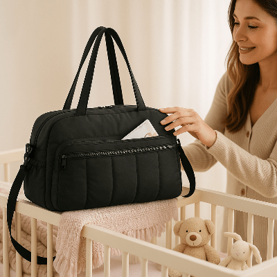 sac a dos langer bebe - matelassé imperméable - 3bvboutique