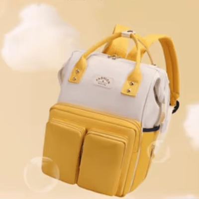 sac a langer bebe - jaune - 3bvboutique