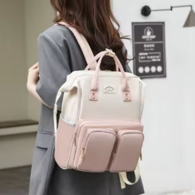 sac a langer - creme rose - 3bvboutique