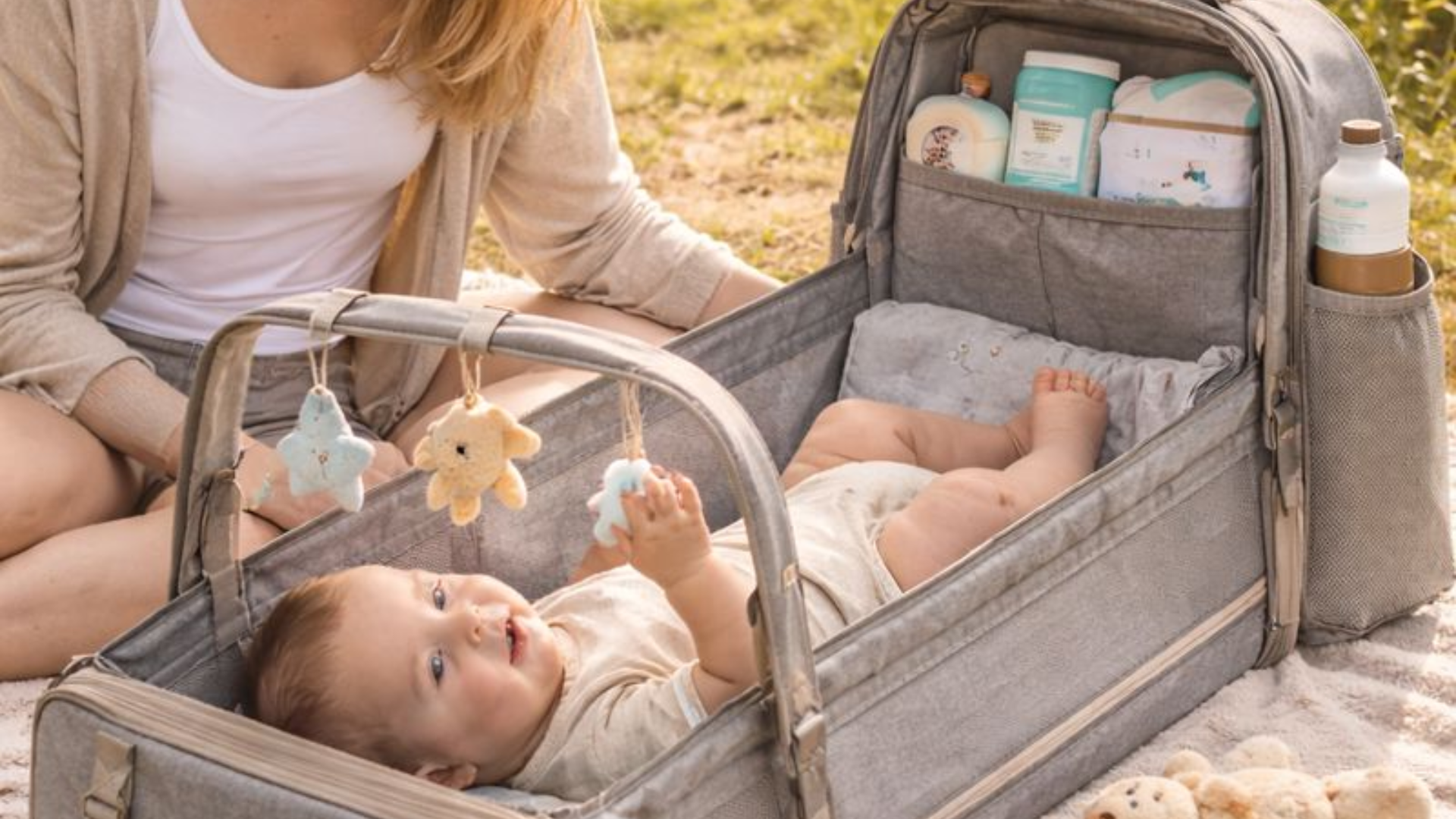 Sac à langer convertible  lit bébé nomade