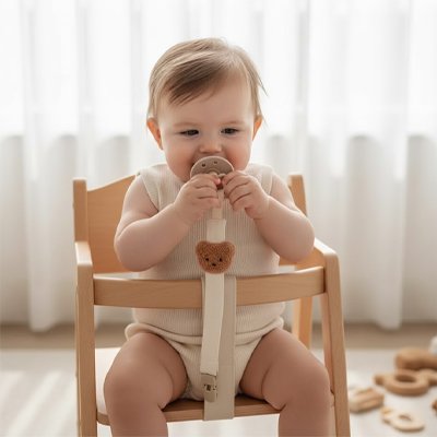 attache sucette bébé​ Clips anneau de dentition
