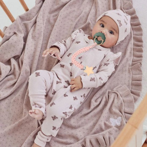 attache tétine bébé​ tressage