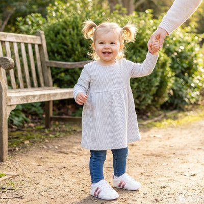 baskets bebe Cuir PU