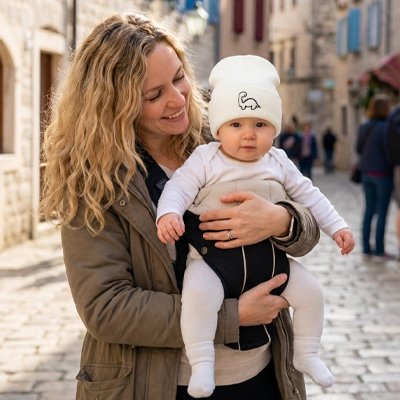 Bonnet bebe forme de dinosaure