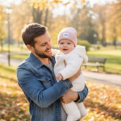 Bonnet bebe garcon rose