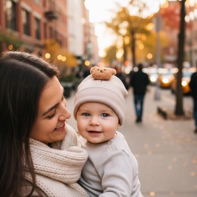 bonnet naissance bebe​  pour les filles