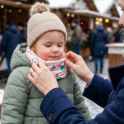 cache cou bebe pour enfant