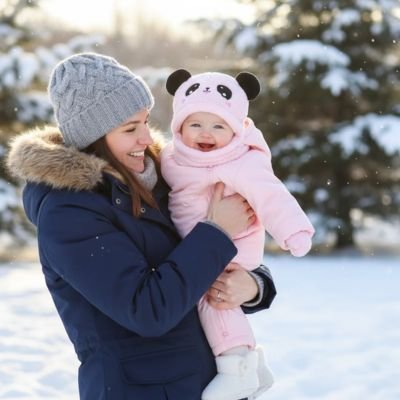 Cagoule bebe épaisse