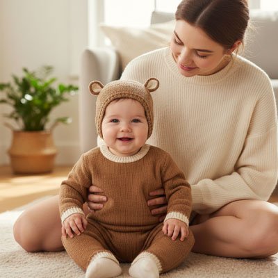  cagoules bebe​ bonnets