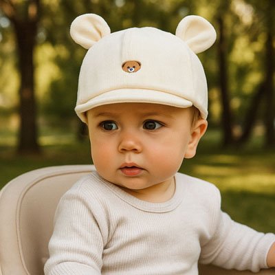  CASQUETTE BEBE CREM
