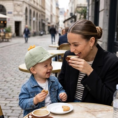 Casquette bébé garcon en lin