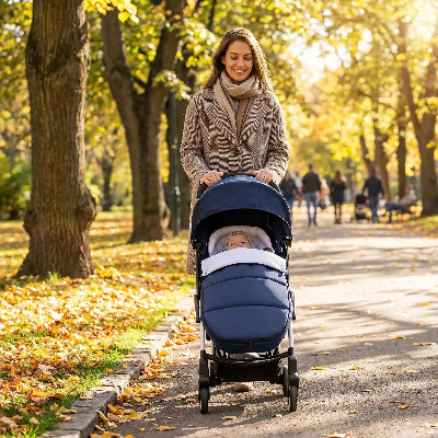 Chancelière promenande avec bébé été