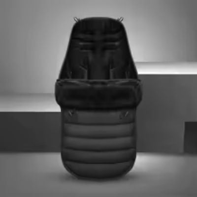 chancelière bébé sac de couchage  noire