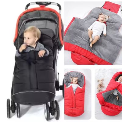 chanceliere pour poussette - rouge - 3bvboutique