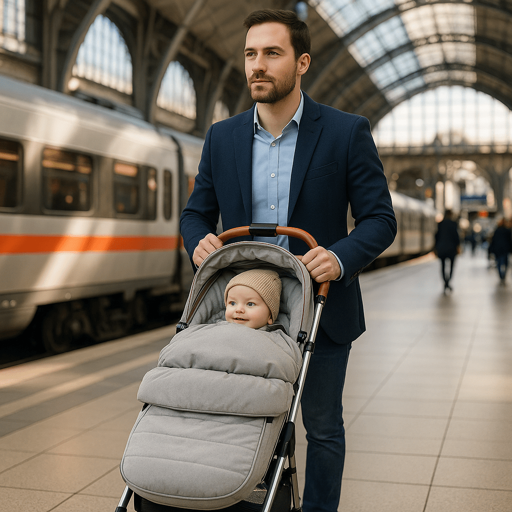 Chancelière universelle pour poussette - gris - 3bvboutique