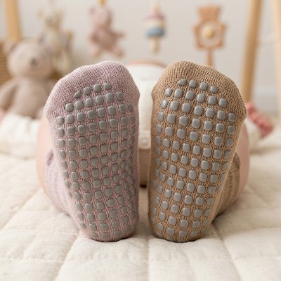 Chaussette antiderampente pour bébé socquettes enfant