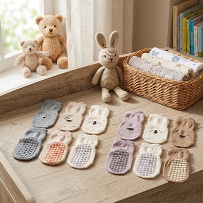 Chaussette antiderampente pour bébé