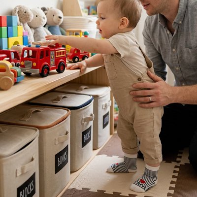 chaussette antiderapante pour bebe couleur beige