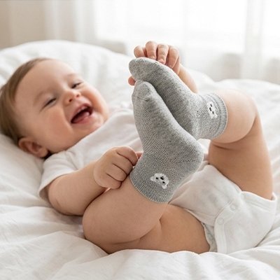 Chaussette bebe confort au quotidien