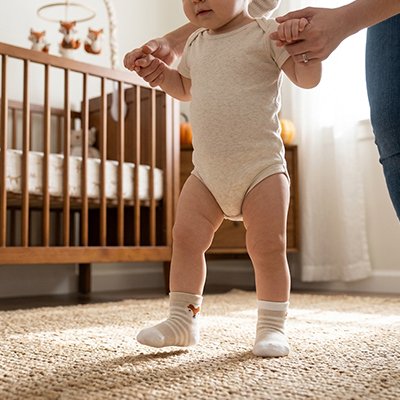 Chaussette bebe filleprotection pour chaque pas