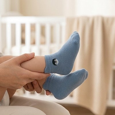 Chaussette bebe sans gêner votre enfant