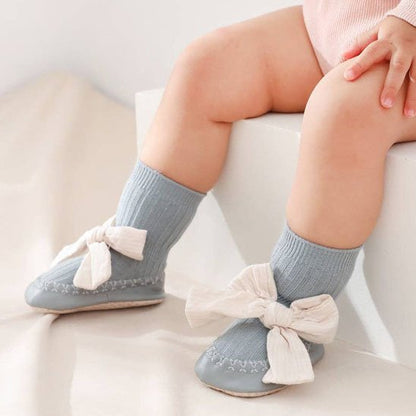 Chaussette pour bebe mousseline