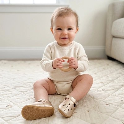 Chaussure bebe fille 1 an​ solide