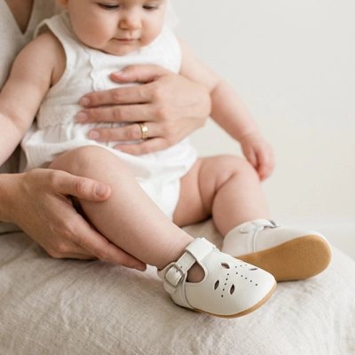 Chaussure bebe fille noeud papillon