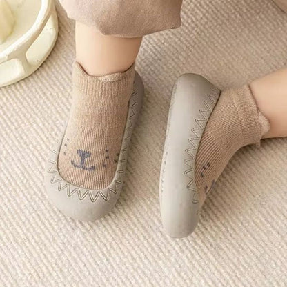 Chaussure bebe  semelle en caoutchouc souple
