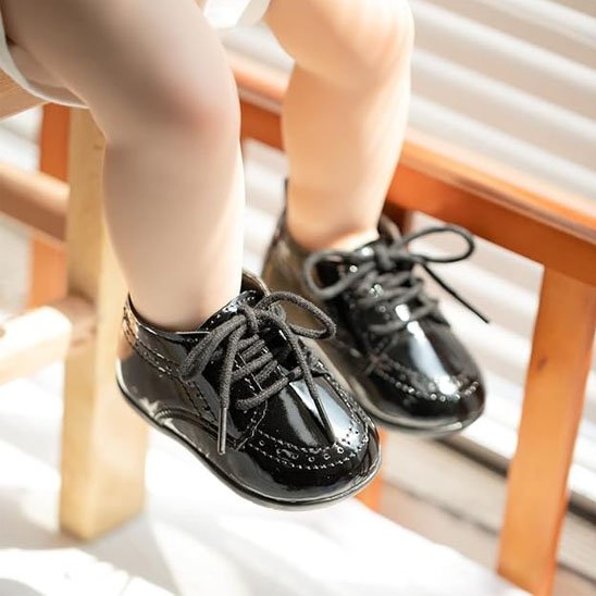 Chaussure premier pas bebe noir