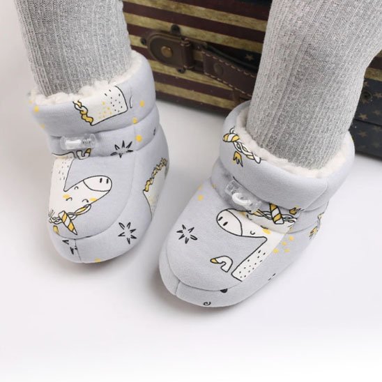 Chaussures bébé chaud garçon fouré 