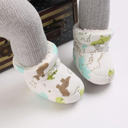 Chaussures bébé filles fourure