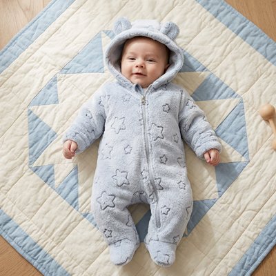 combi pilote bébé tape à l'oeil aux passants