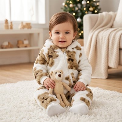combinaison pilote bébé manches longues 