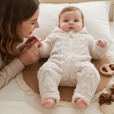 Combipilote bébé éviter tout pincement de la peau 