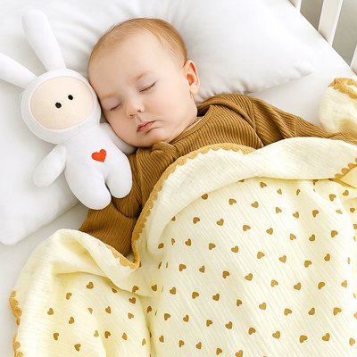 Couverture Bébé en Coton Bio | BabyComfort - 3bvboutique