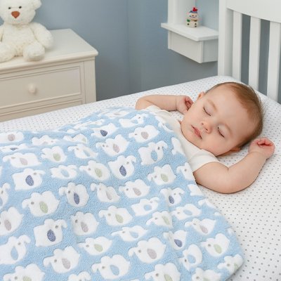 Couverture Bébé en Coton Bio | DouceurNuit - 3bvboutique