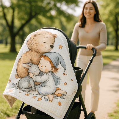 couverture emmaillotage - sortie - 3bvboutique