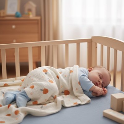 couvre lit​ avec motif