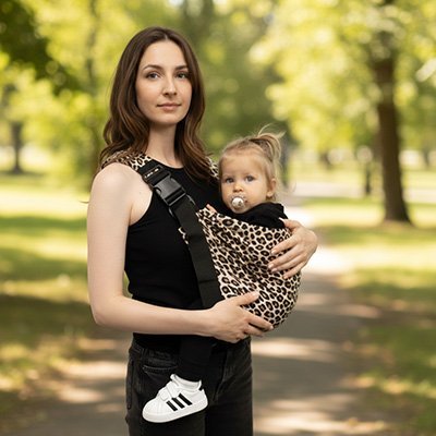 Porte bébé | écharpe de portage - 3bvboutique