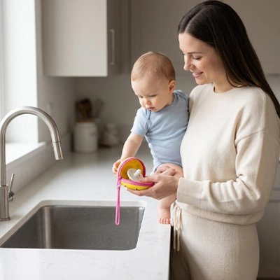 étuit de rangemnt a tetine​  porte-sucette Portable