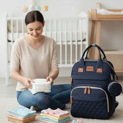 grand sac a langer bebe plusieurs poche