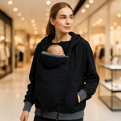 Manteau Porte Bébé | CozyPapa - 3bvboutique