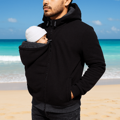 Manteau Porte Bébé | CozyPapa - 3bvboutique